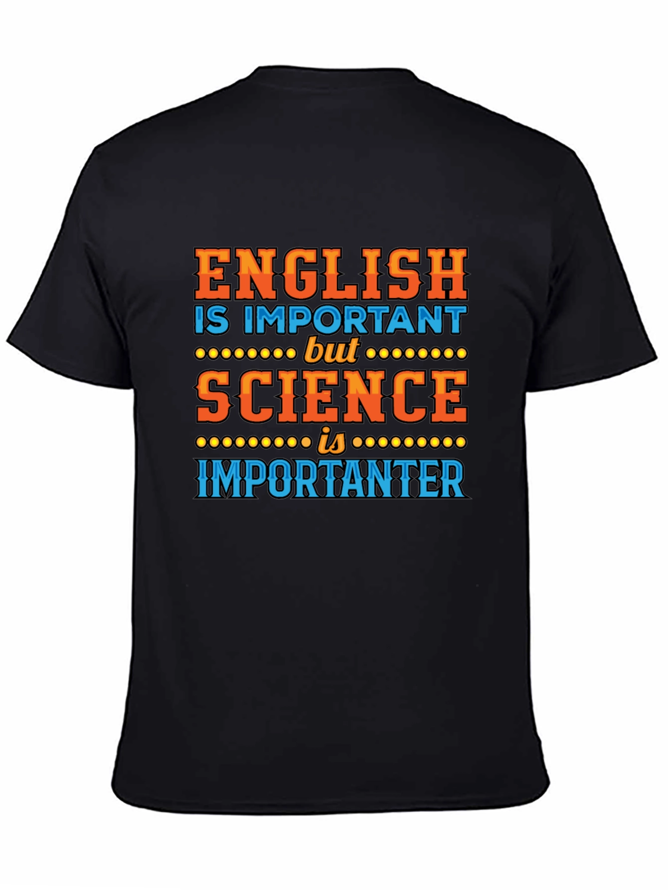 English vs. Science Tee - Importanter T-Shirt