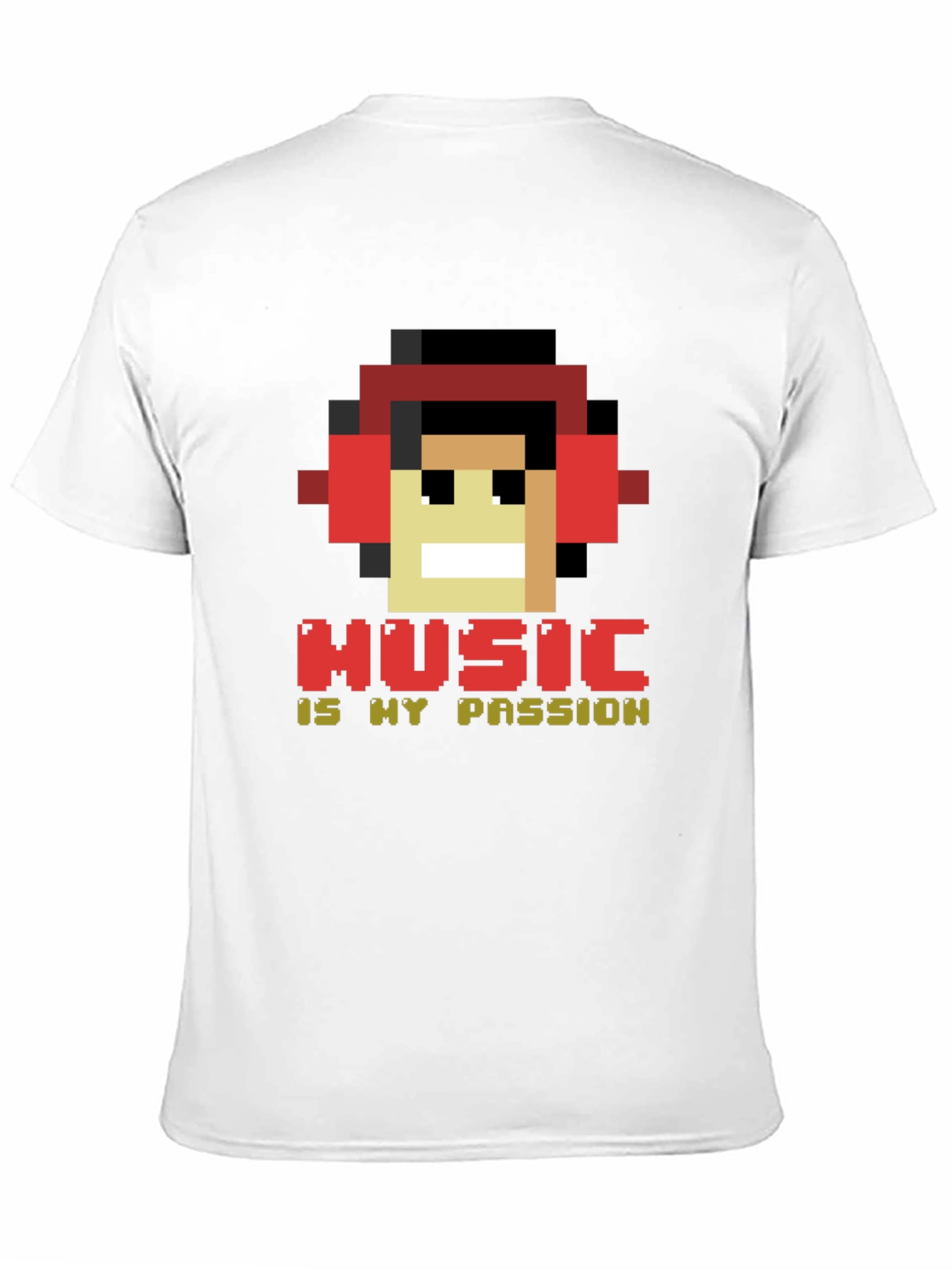 Pixel Music Lover Graphic Tee