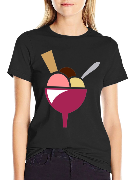 Ice Cream Graphic Mens T-Shirt