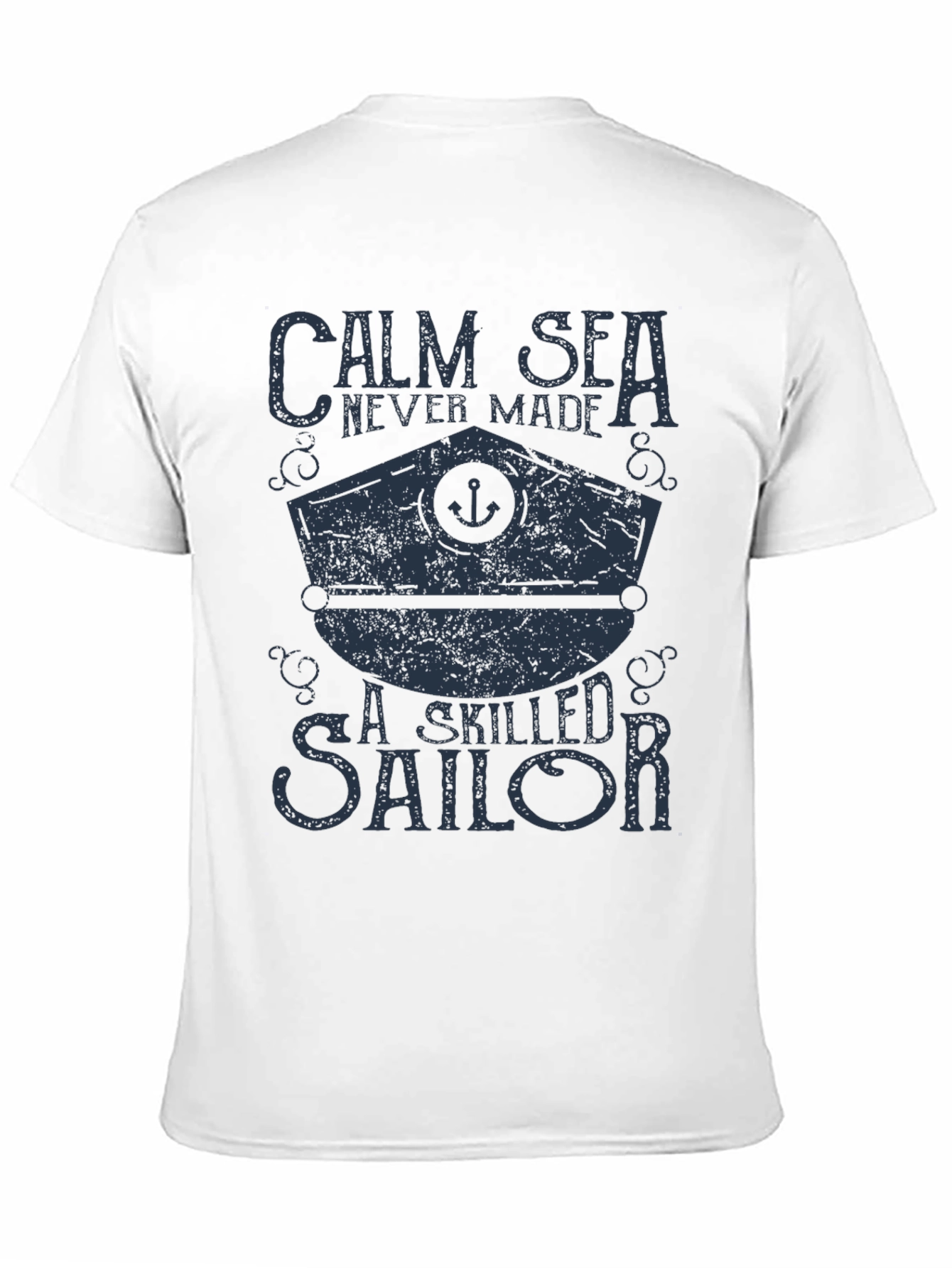 Calm Sea Skilled Sailor Graphic T-Shirt