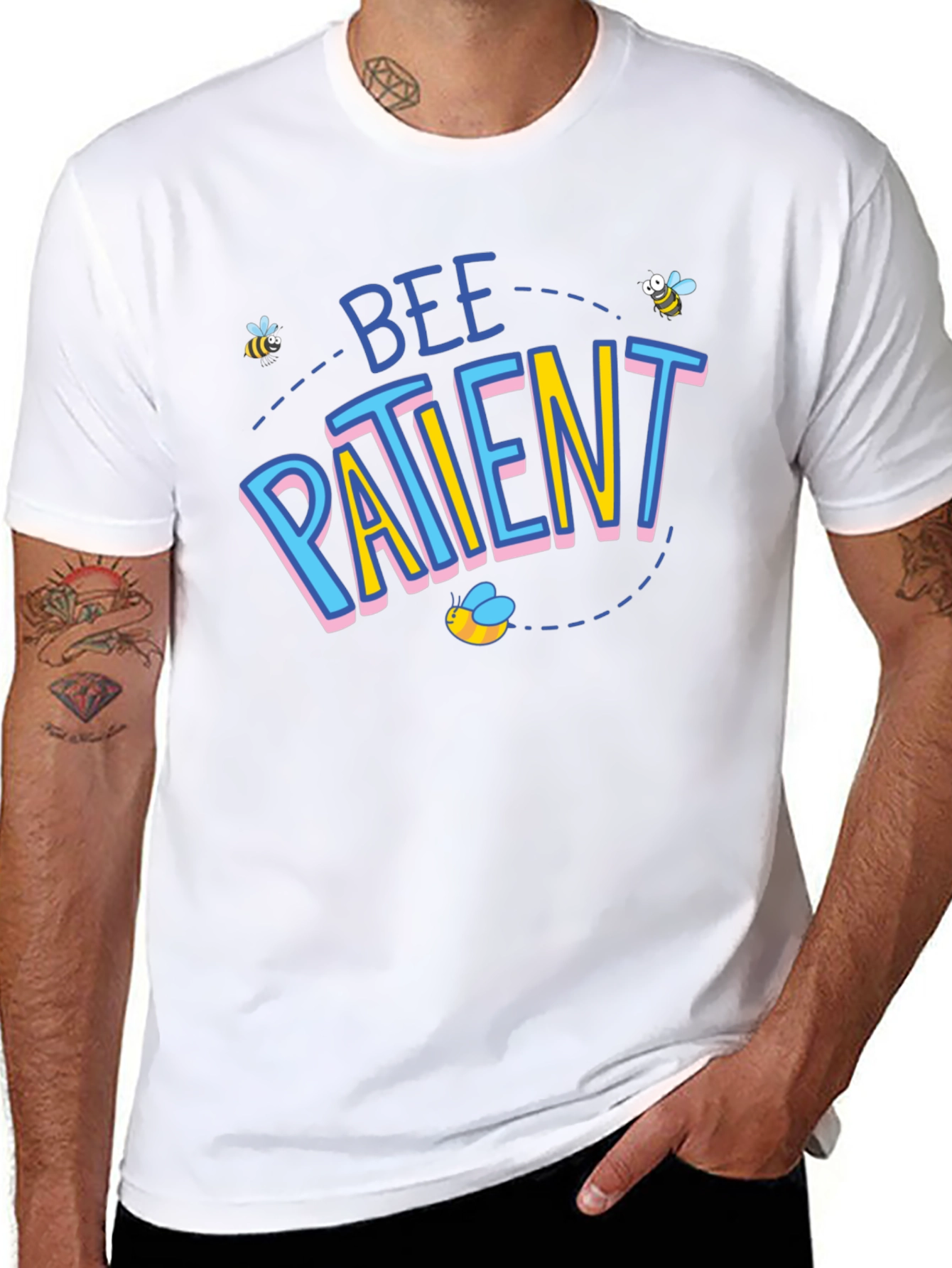 Bee Patient Graphic T-Shirt