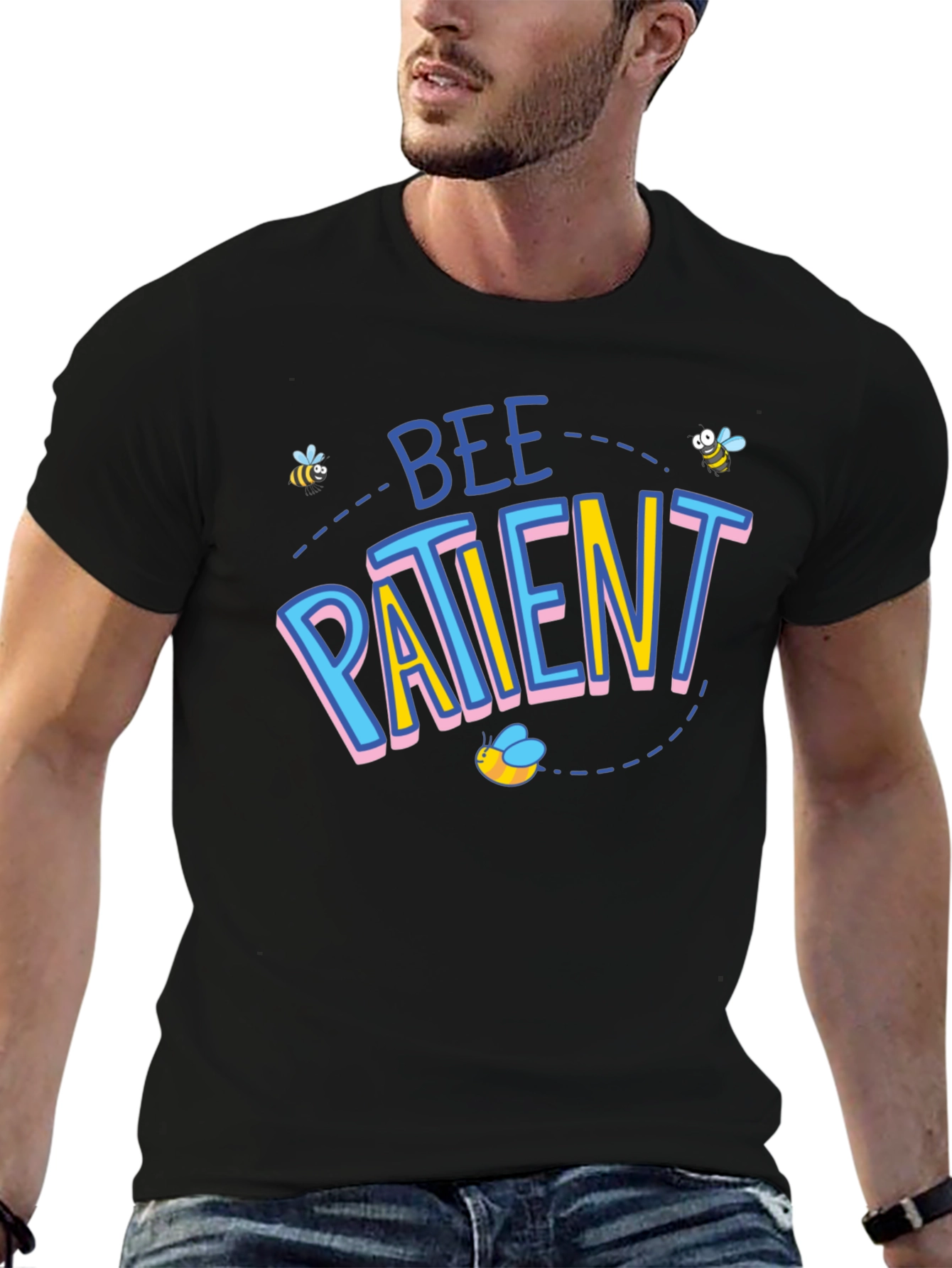Bee Patient Graphic T-Shirt