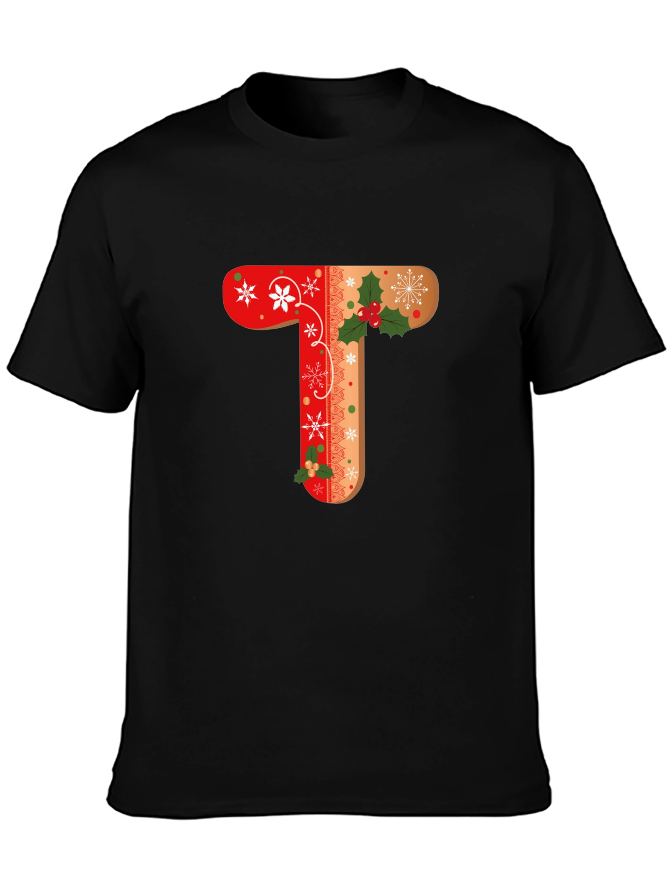 Holiday Letter T Shirt