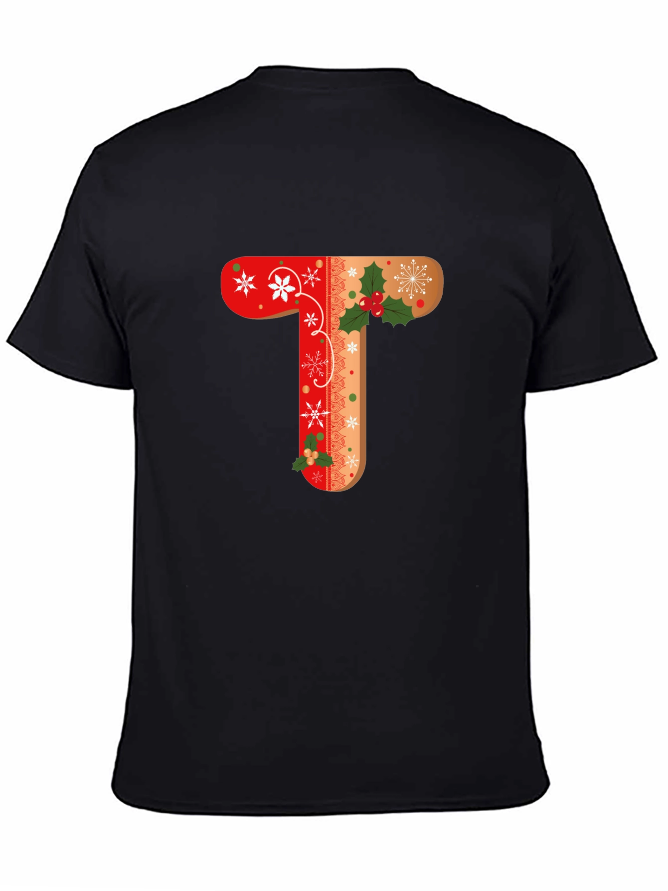 Holiday Letter T Shirt