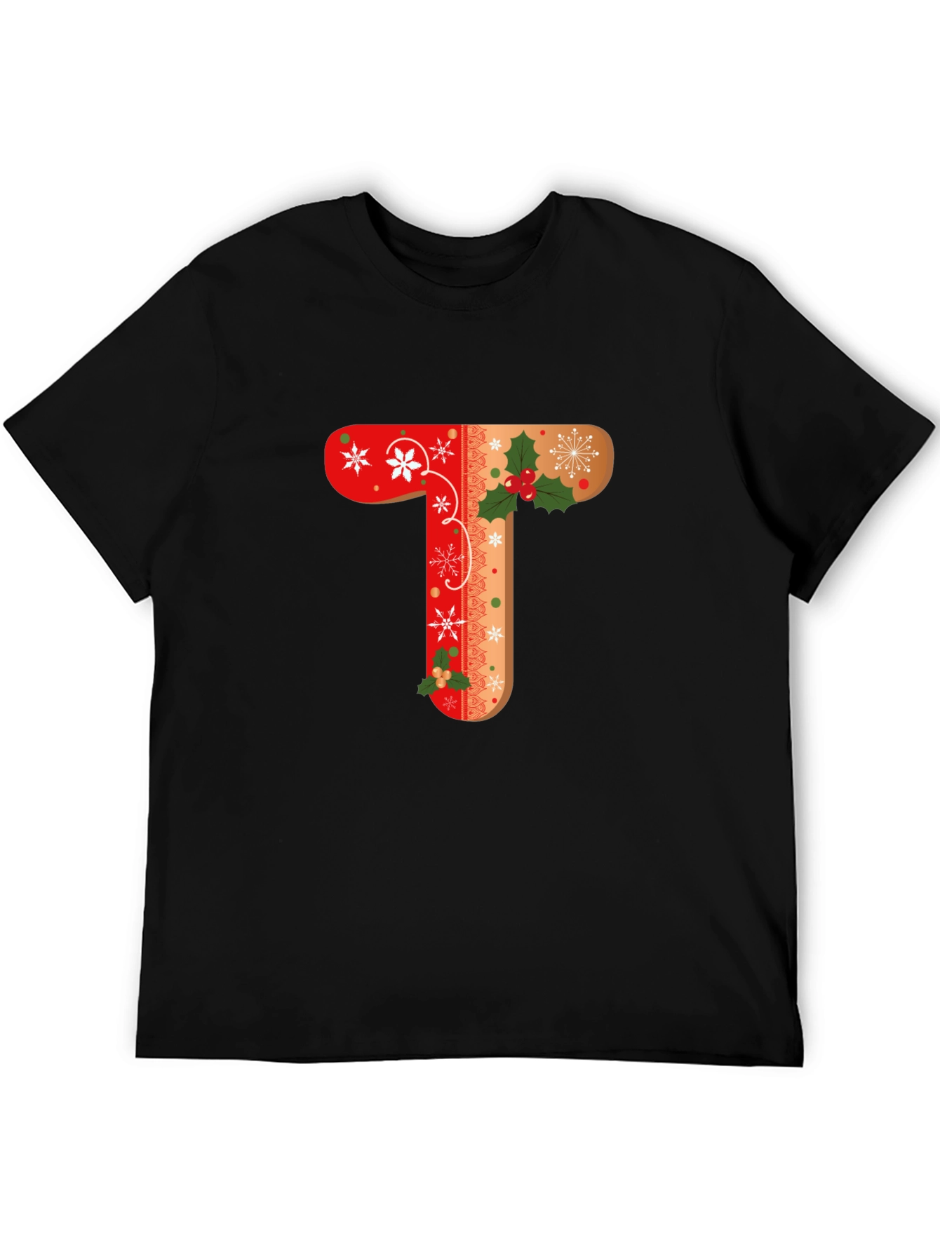Holiday Letter T Shirt