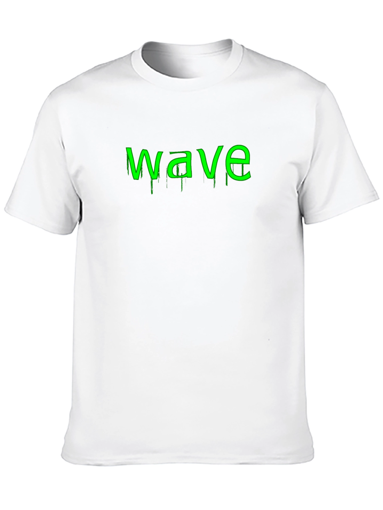 Wave Graphic Black T-Shirt