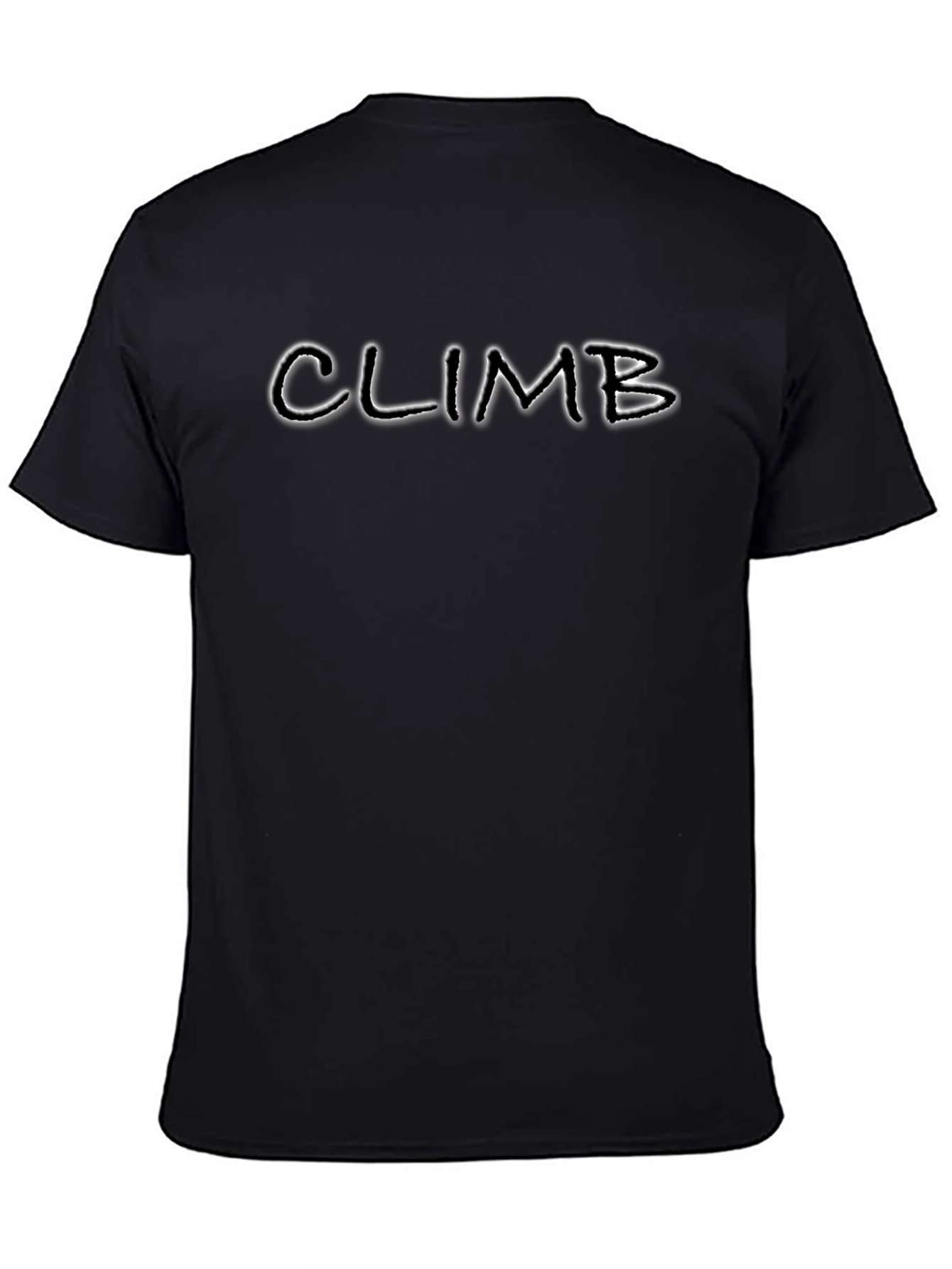 Climb Graphic Black T-Shirt - Rock Climbing Apparel
