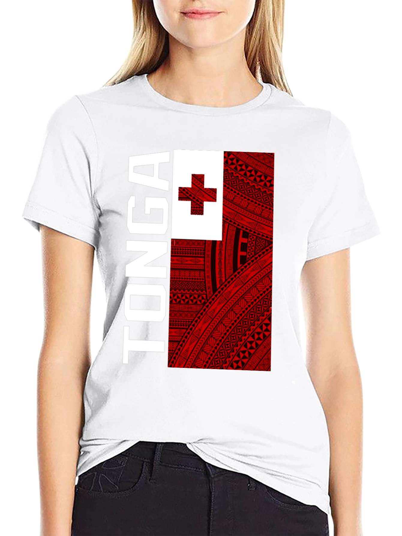 Tonga Flag Graphic Tee