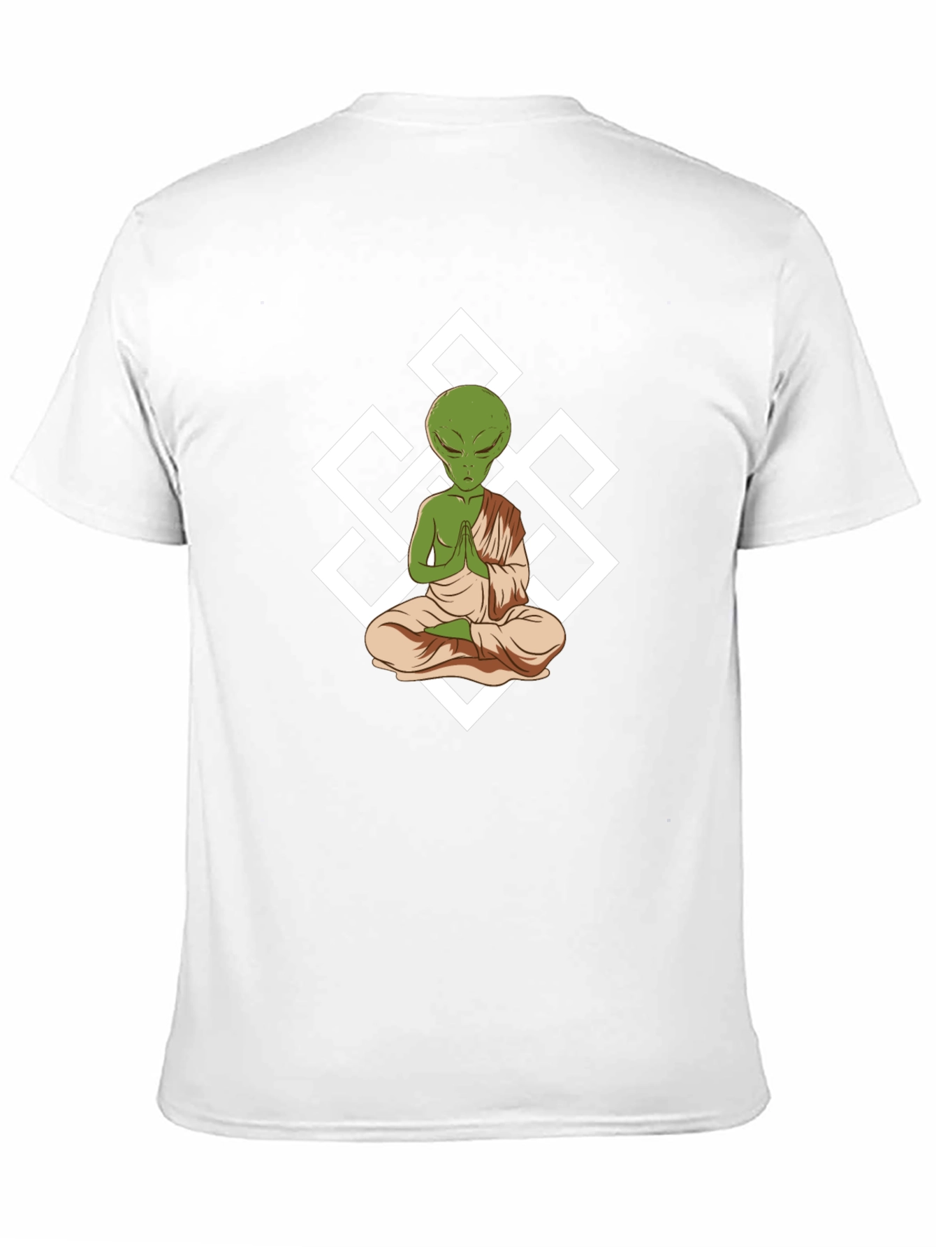Meditating Alien Graphic Tee