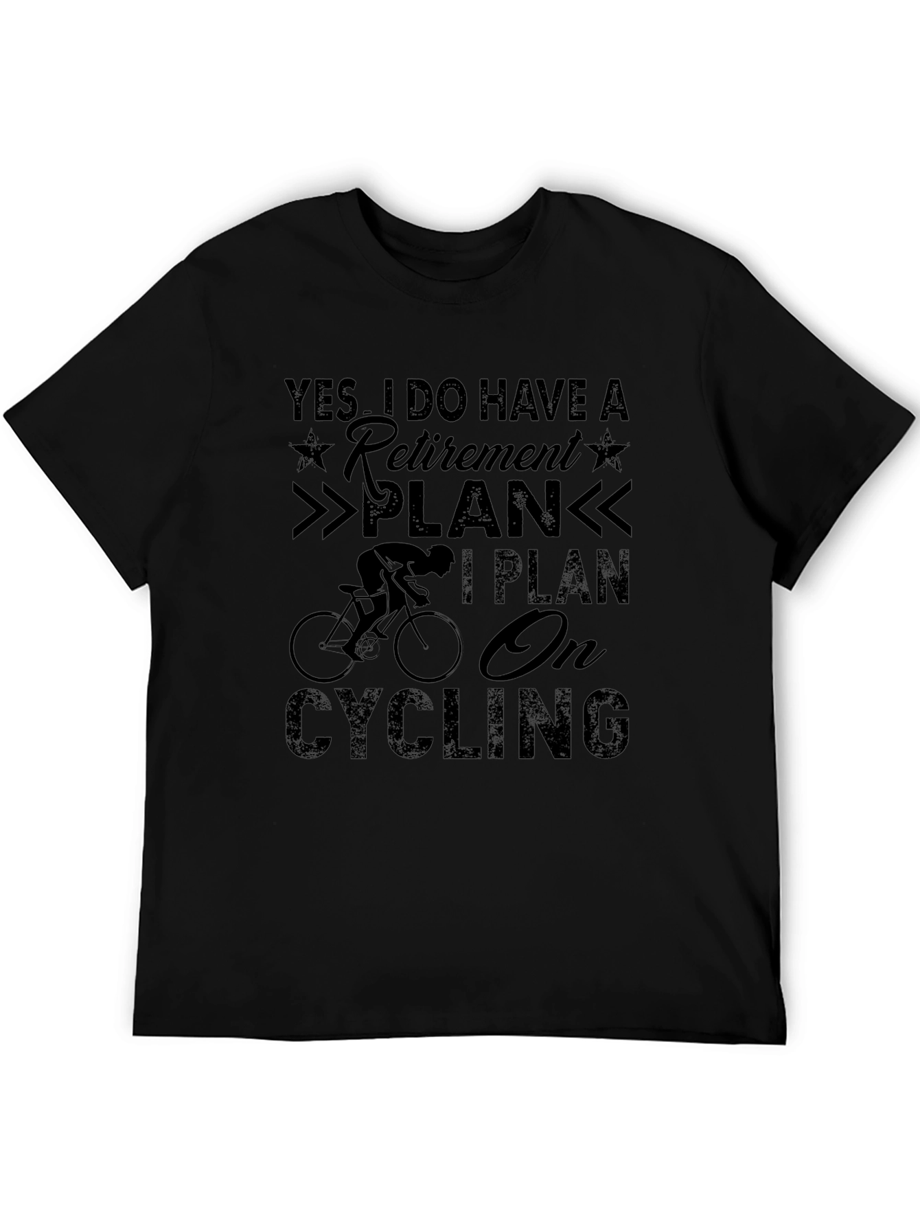 Yes I Have a Retirement Plan Cycling Graphic Tee