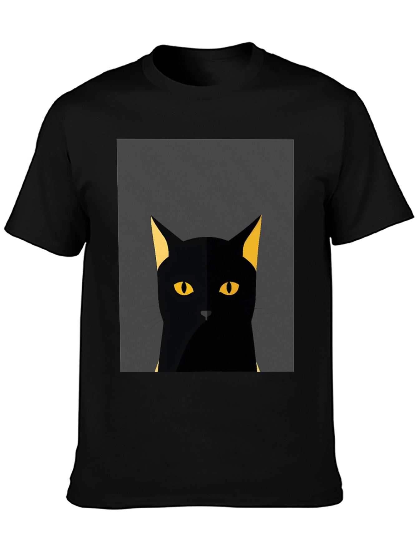 Black Cat Graphic T-Shirt - Stylish & Unique