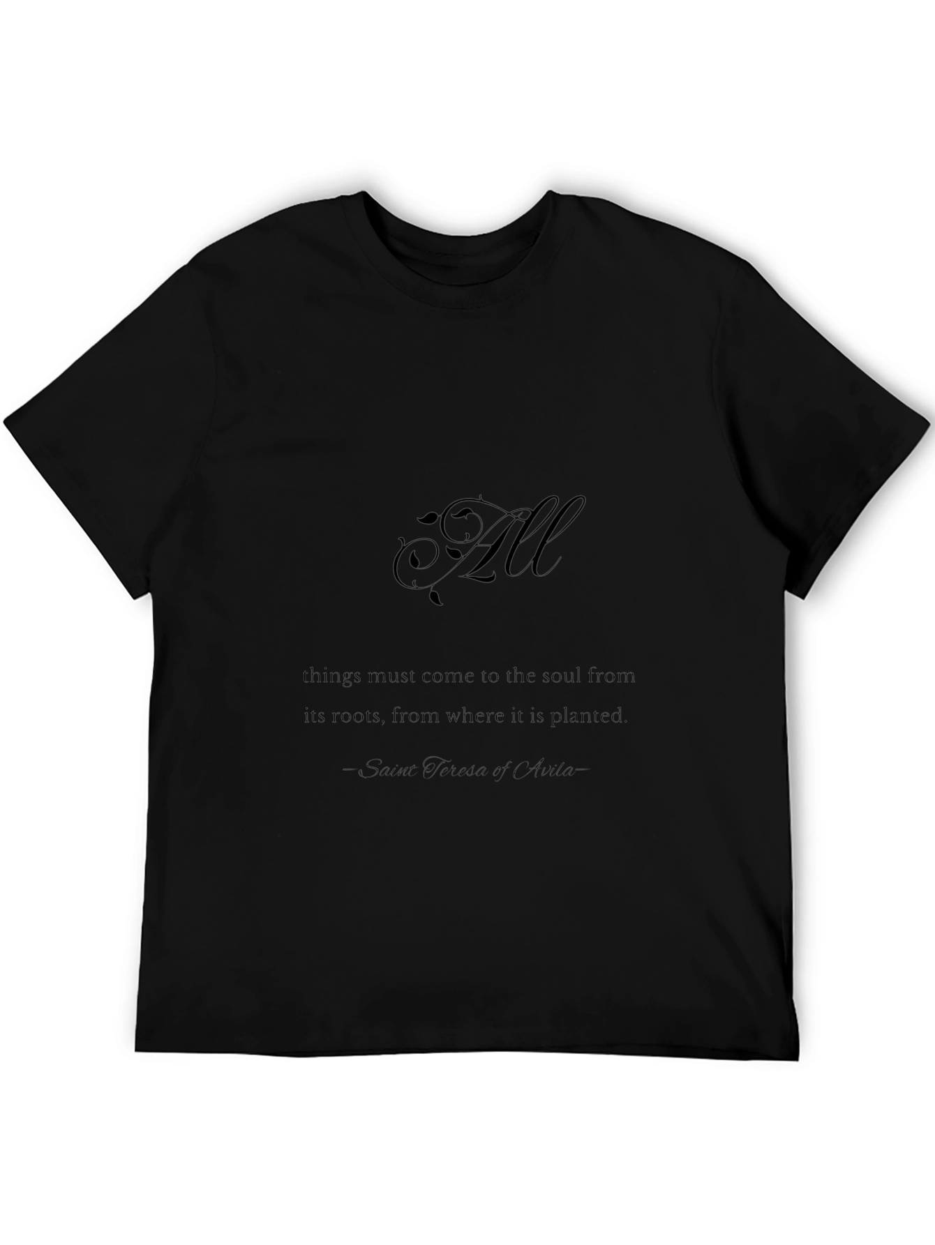 All Things Soul T-Shirt - Inspirational Quote Tee