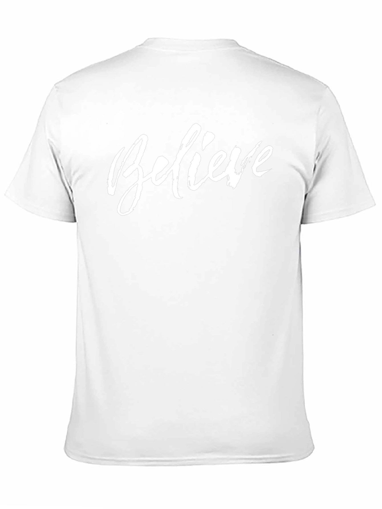 Believe Graphic Tee - Stylish Black T-Shirt