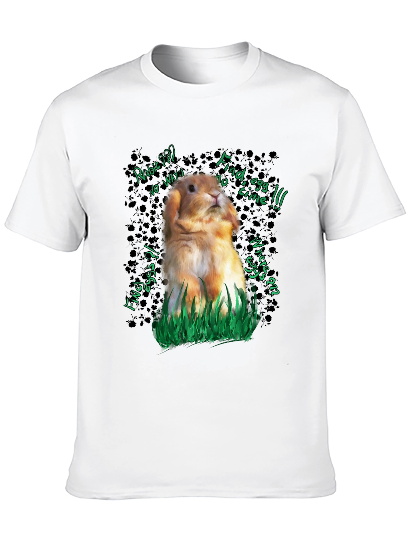 Funny Rabbit Easter Egg Hunt T-Shirt