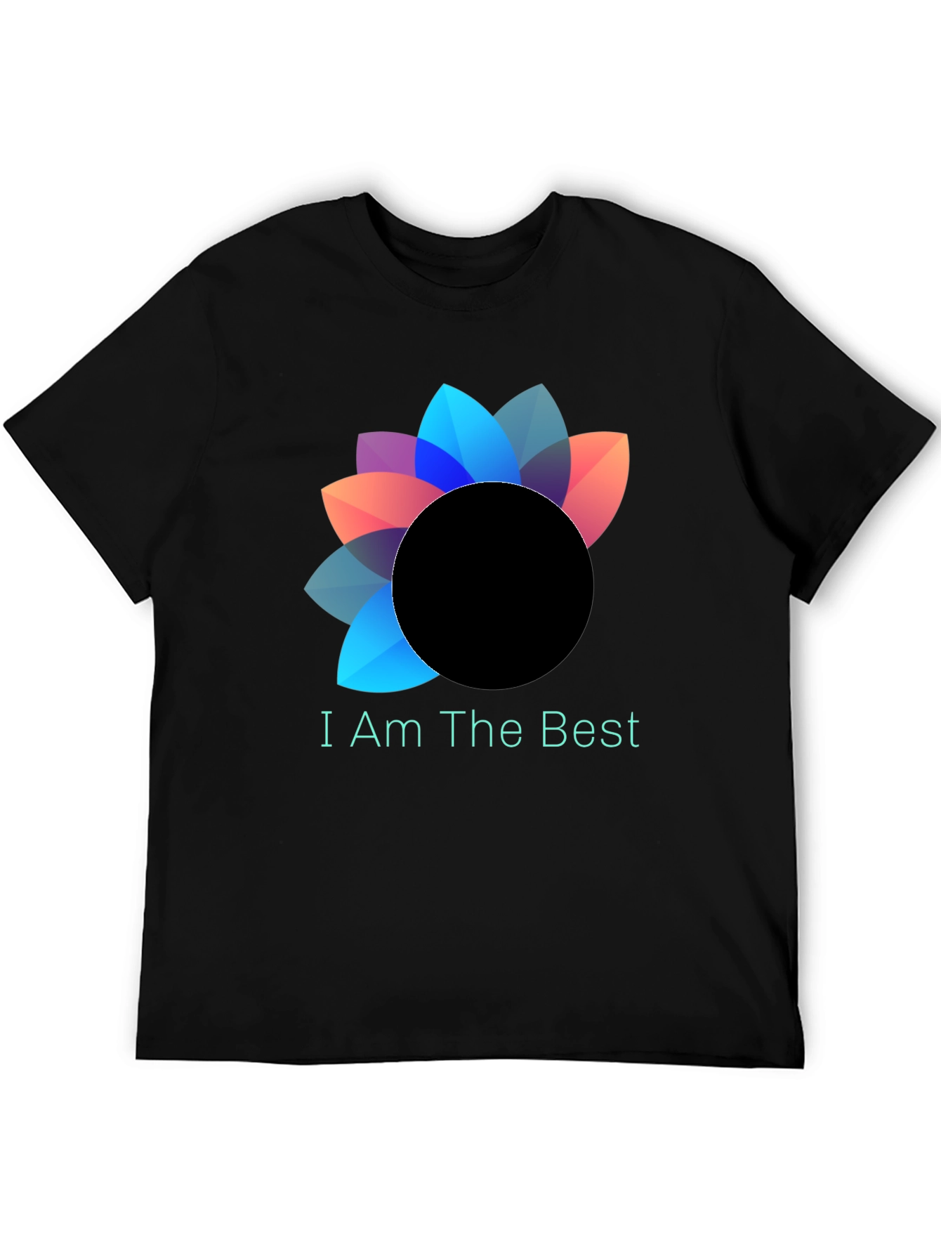 I Am The Best Graphic Tee - Black