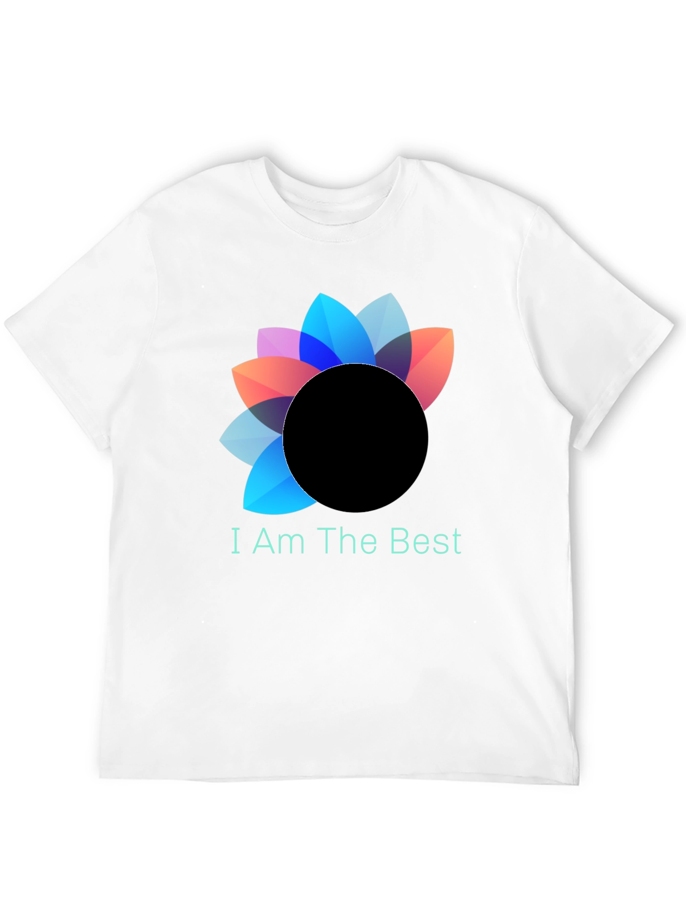 I Am The Best Graphic Tee - Black