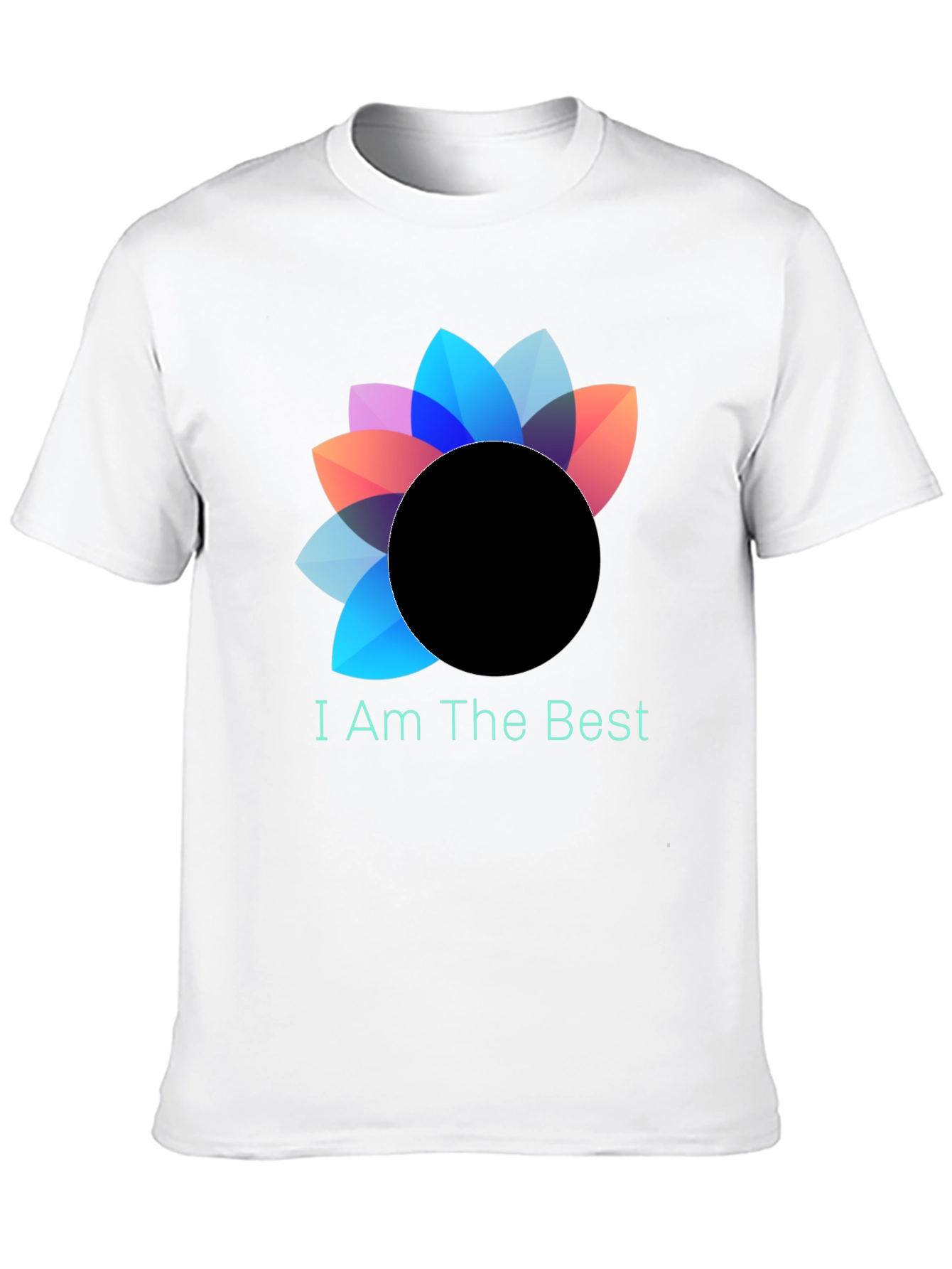 I Am The Best Graphic Tee - Black