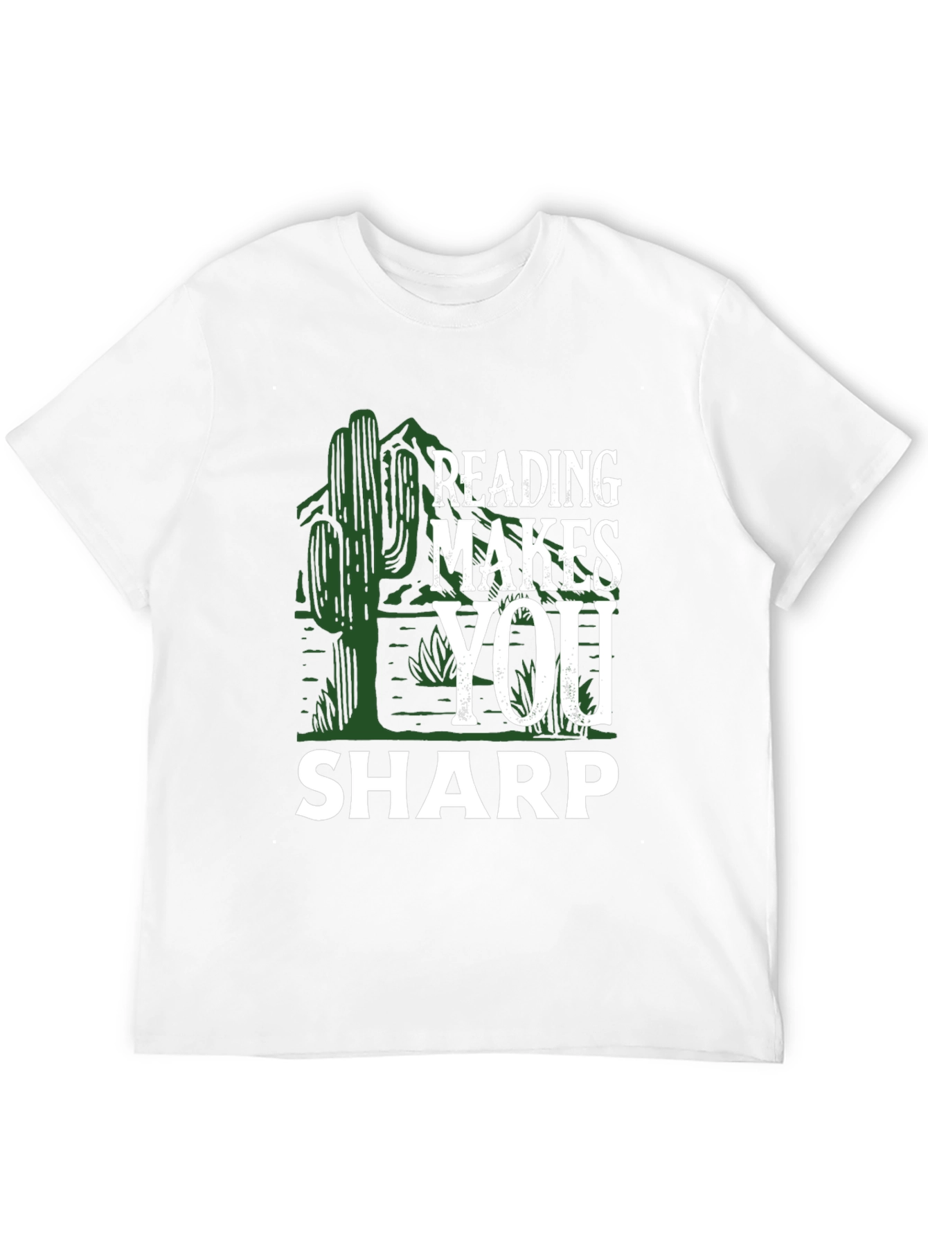 Reading Makes You Sharp Graphic Tee