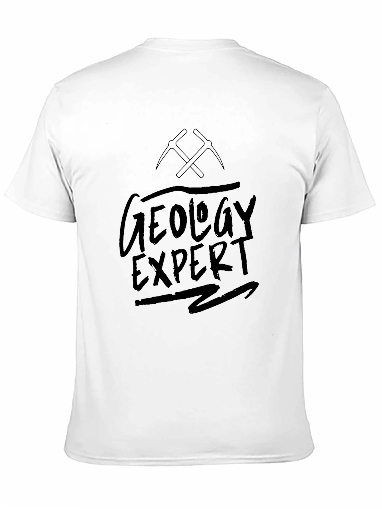 Geology Expert Black Graphic Tee