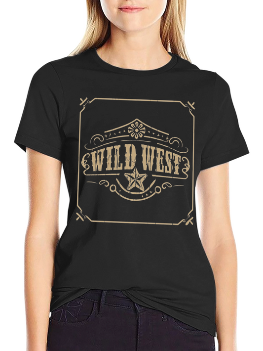 Wild West Graphic Tee - Black