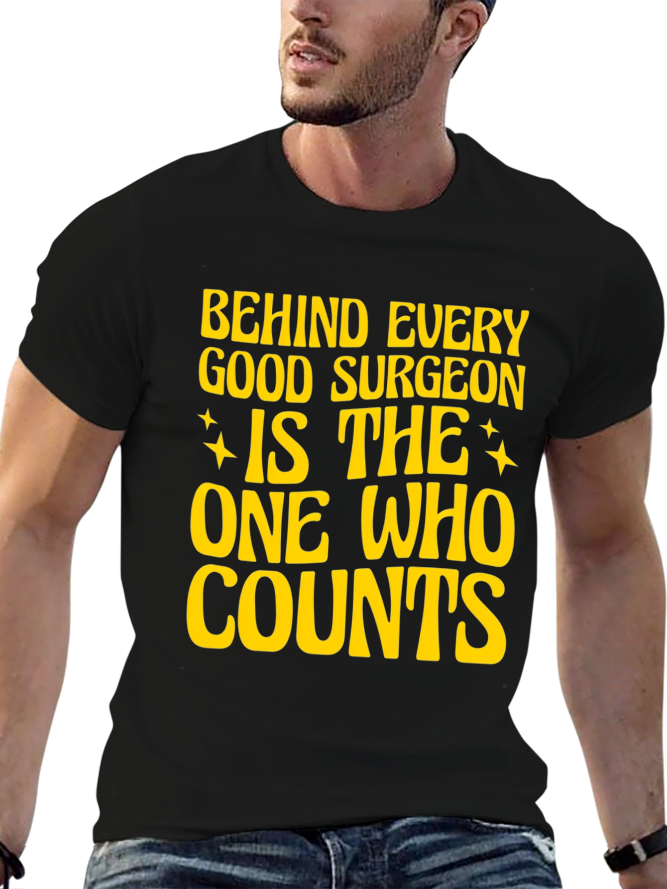 Surgeons Assistant T-Shirt - The One Who Counts