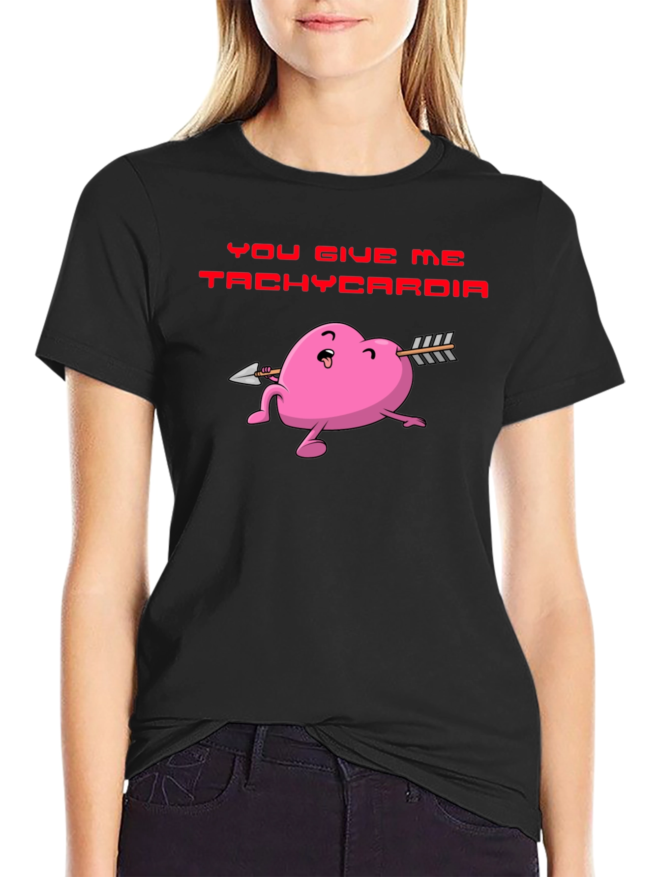 You Give Me Tachycardia Heart Valentine T-Shirt