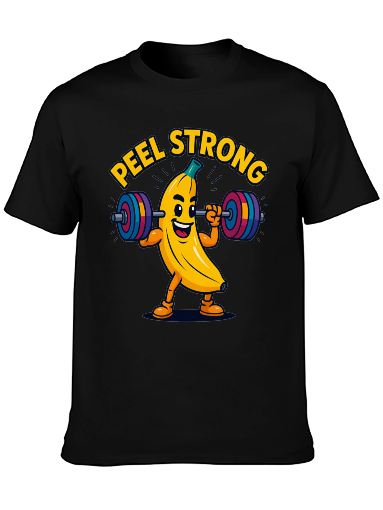 Peel Strong Banana Gym T-Shirt