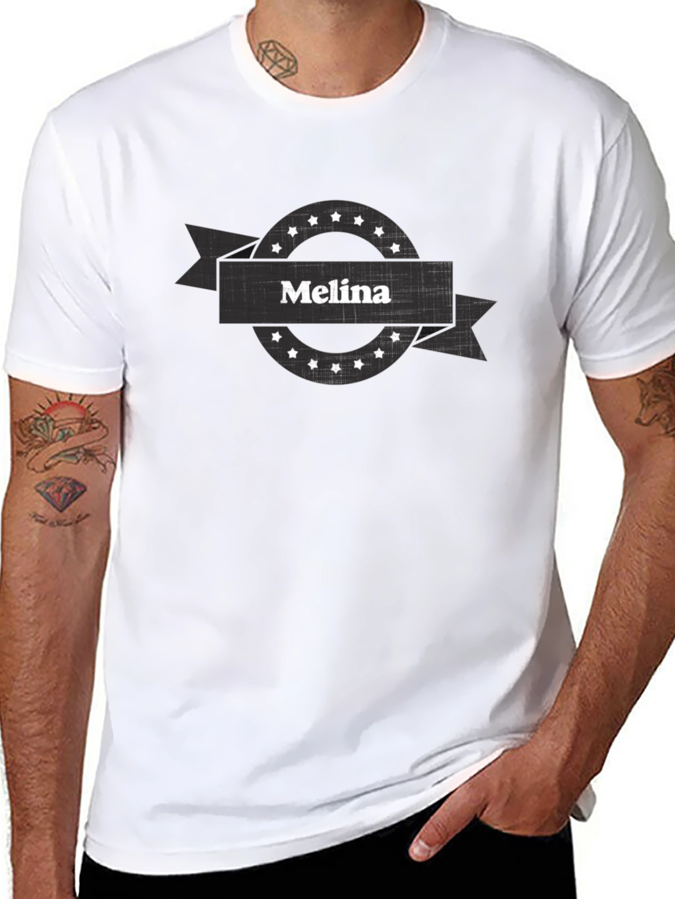 Melina Custom Name T-Shirt