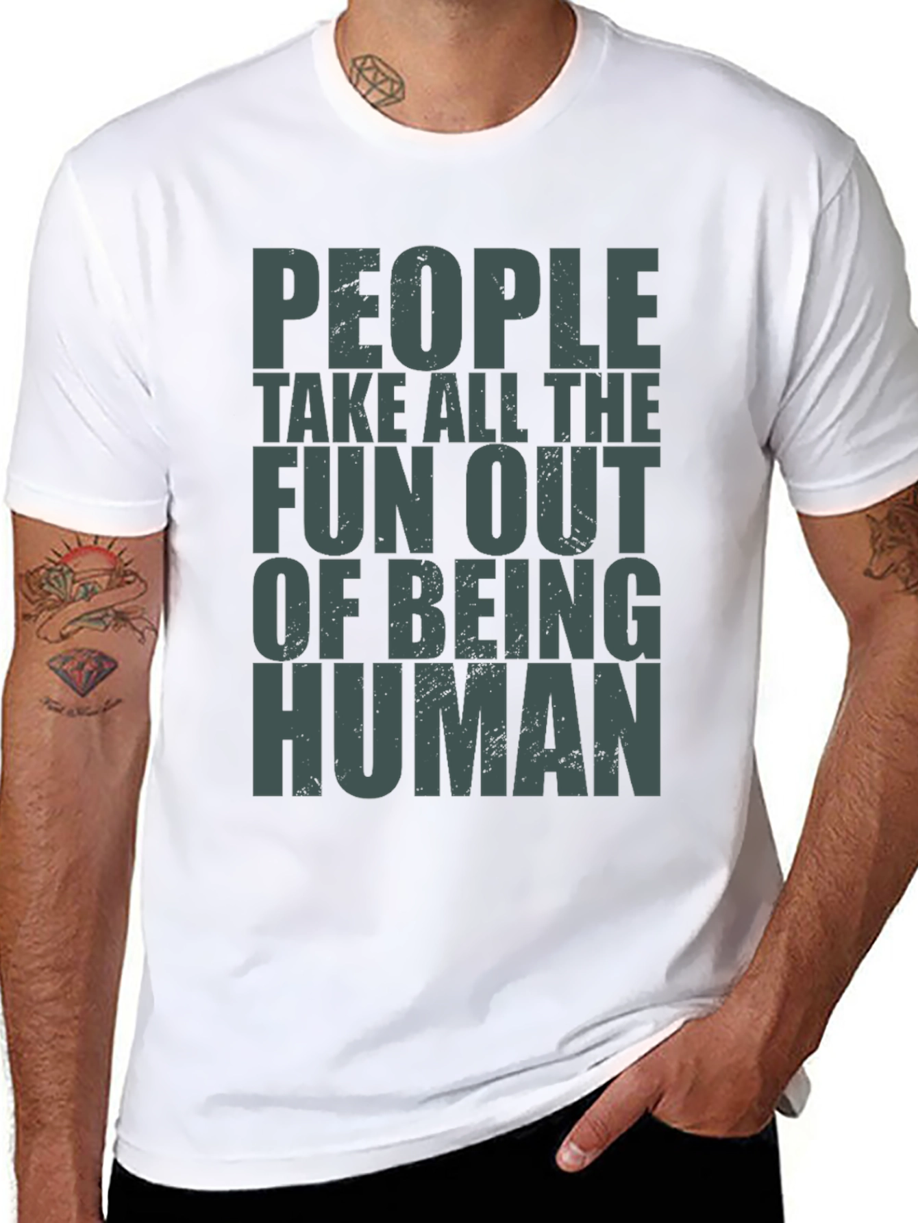 People Take Fun Out Of Being Human T-Shirt
