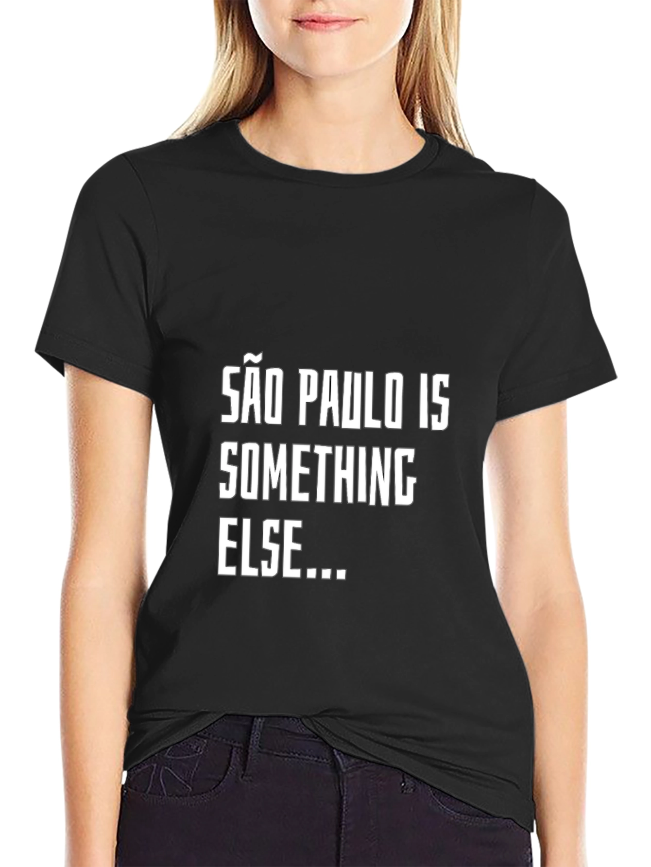São Paulo Is Something Else Black T-Shirt