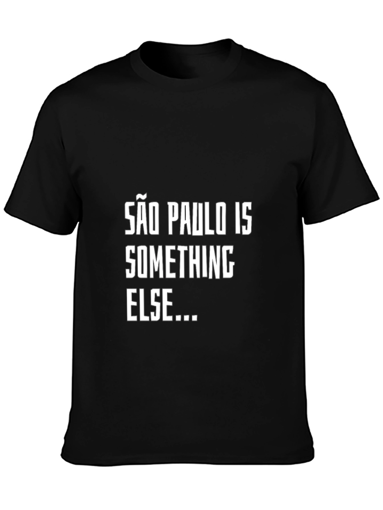 São Paulo Is Something Else Black T-Shirt
