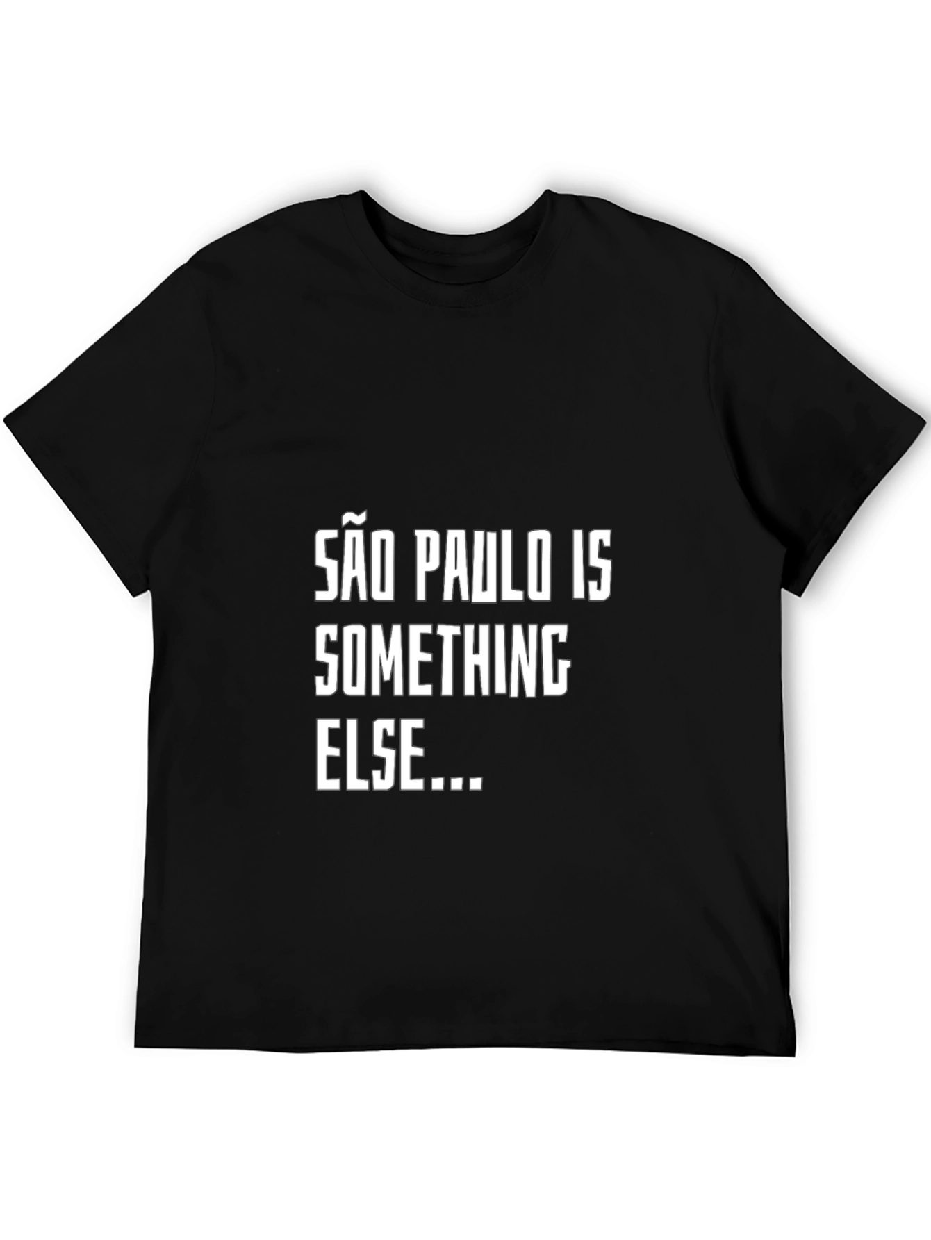 São Paulo Is Something Else Black T-Shirt