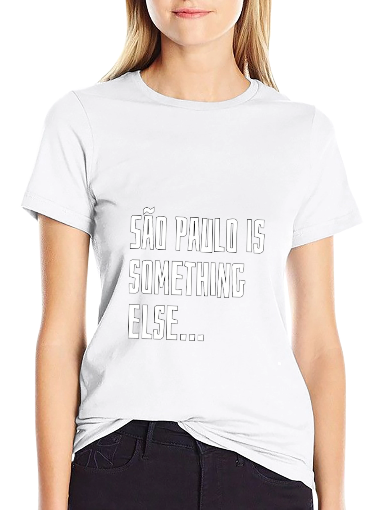 São Paulo Is Something Else Black T-Shirt