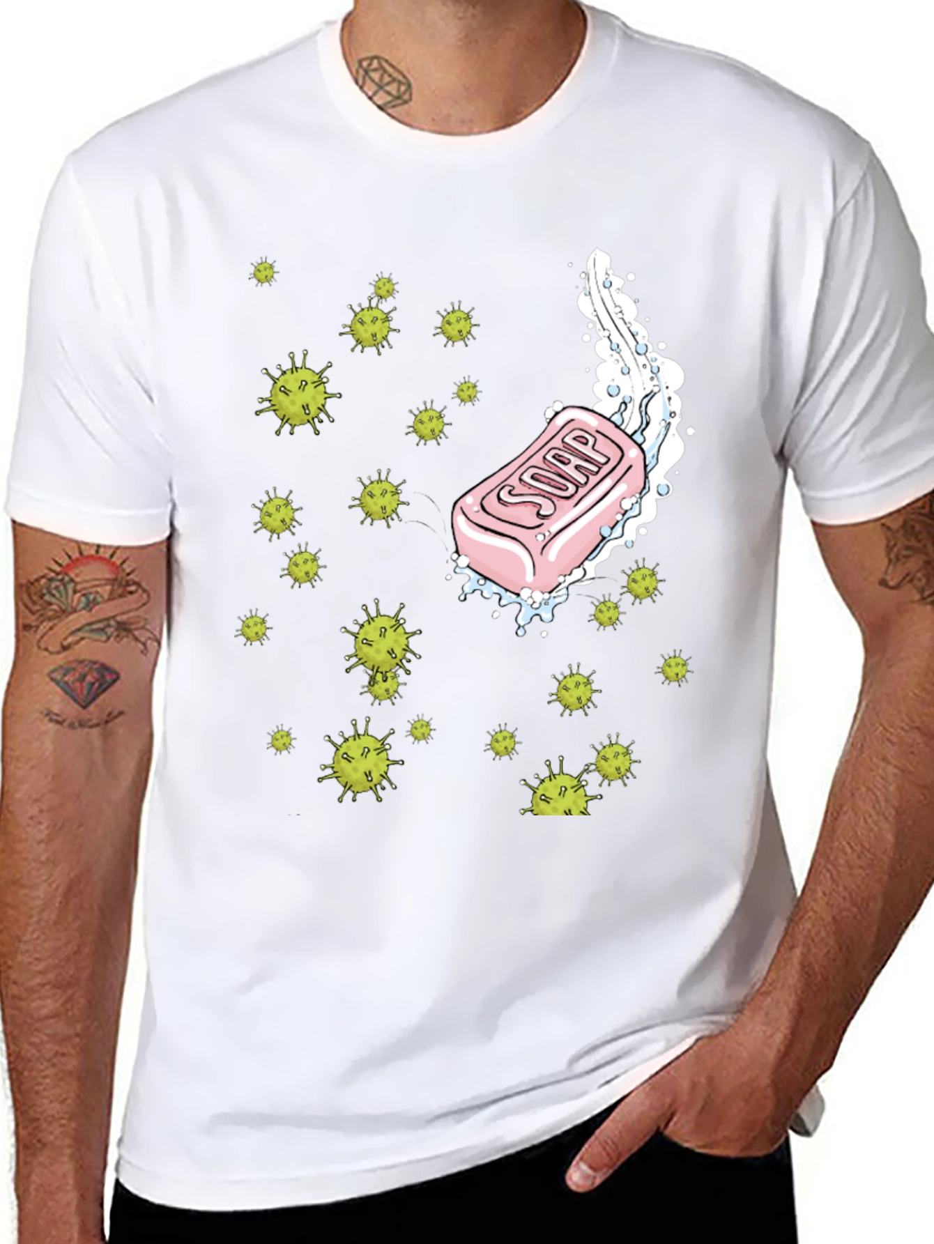 Wash Away Germs T-Shirt