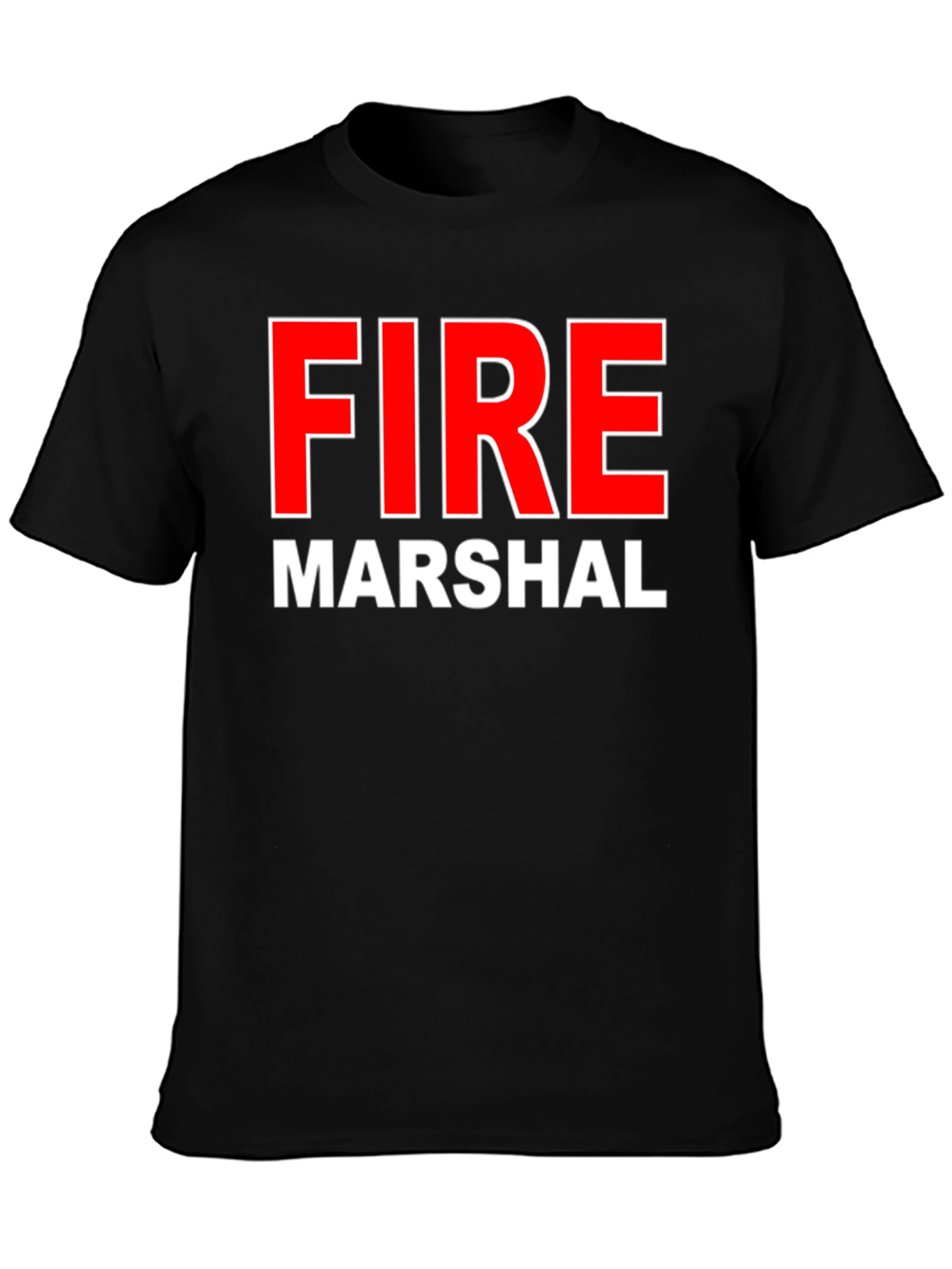 Fire Marshal T-Shirt - Black