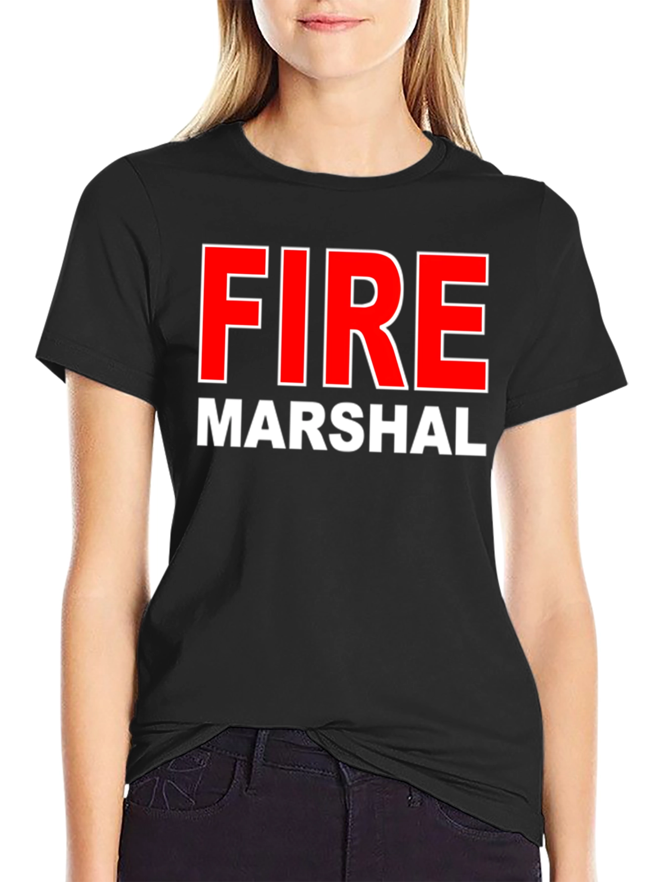 Fire Marshal T-Shirt - Black