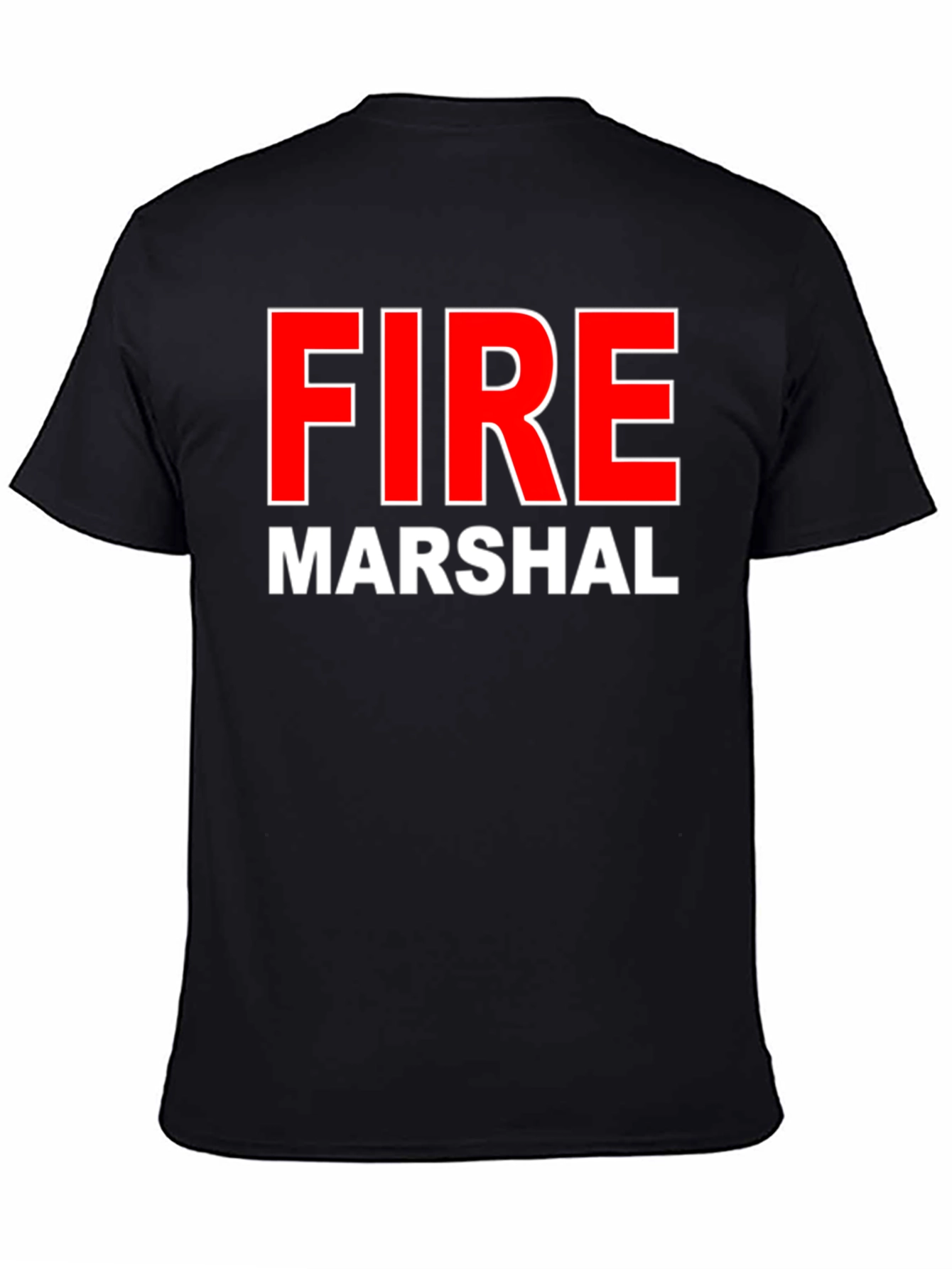 Fire Marshal T-Shirt - Black