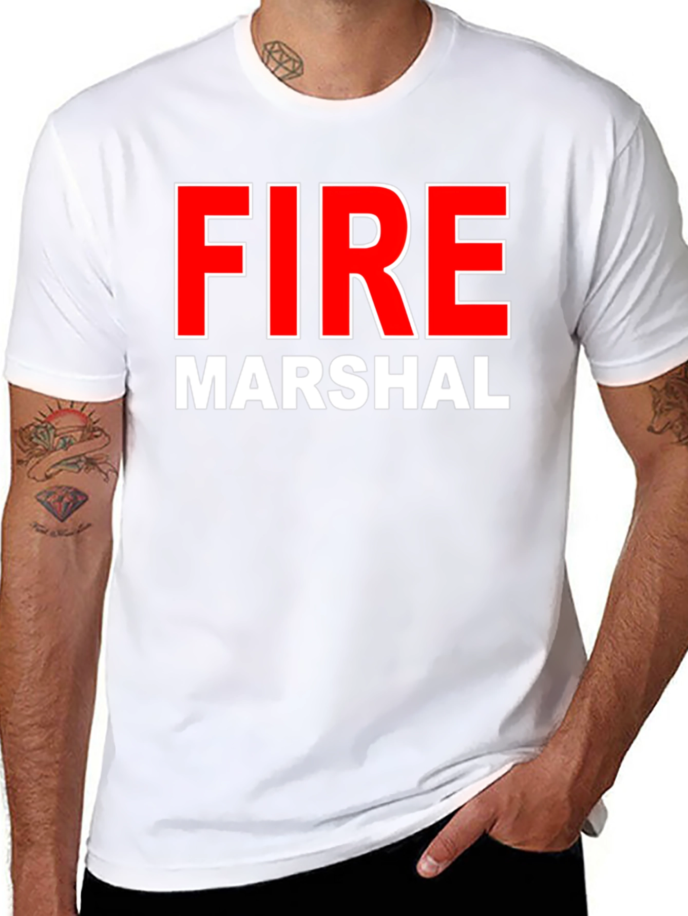 Fire Marshal T-Shirt - Black