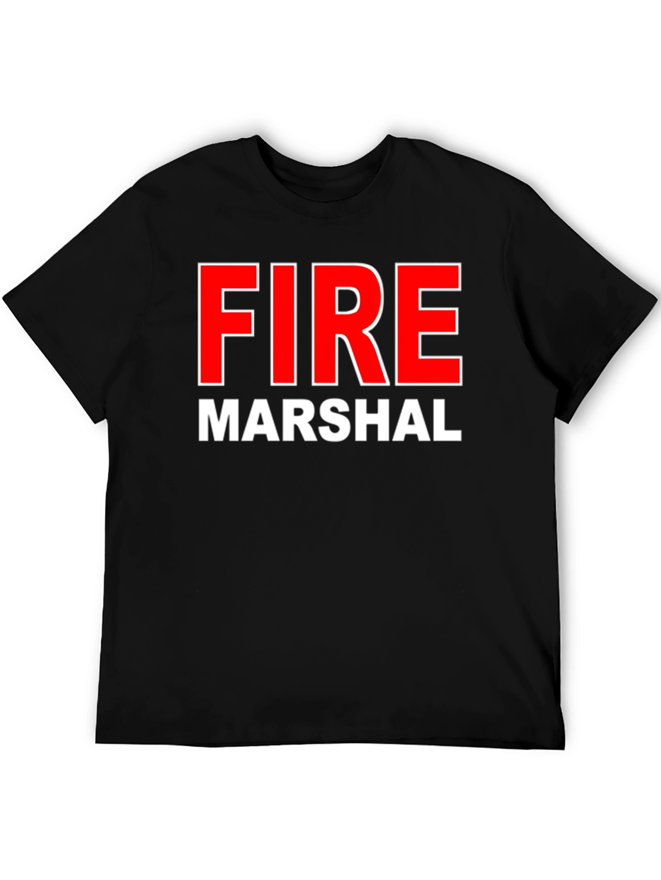 Fire Marshal T-Shirt - Black