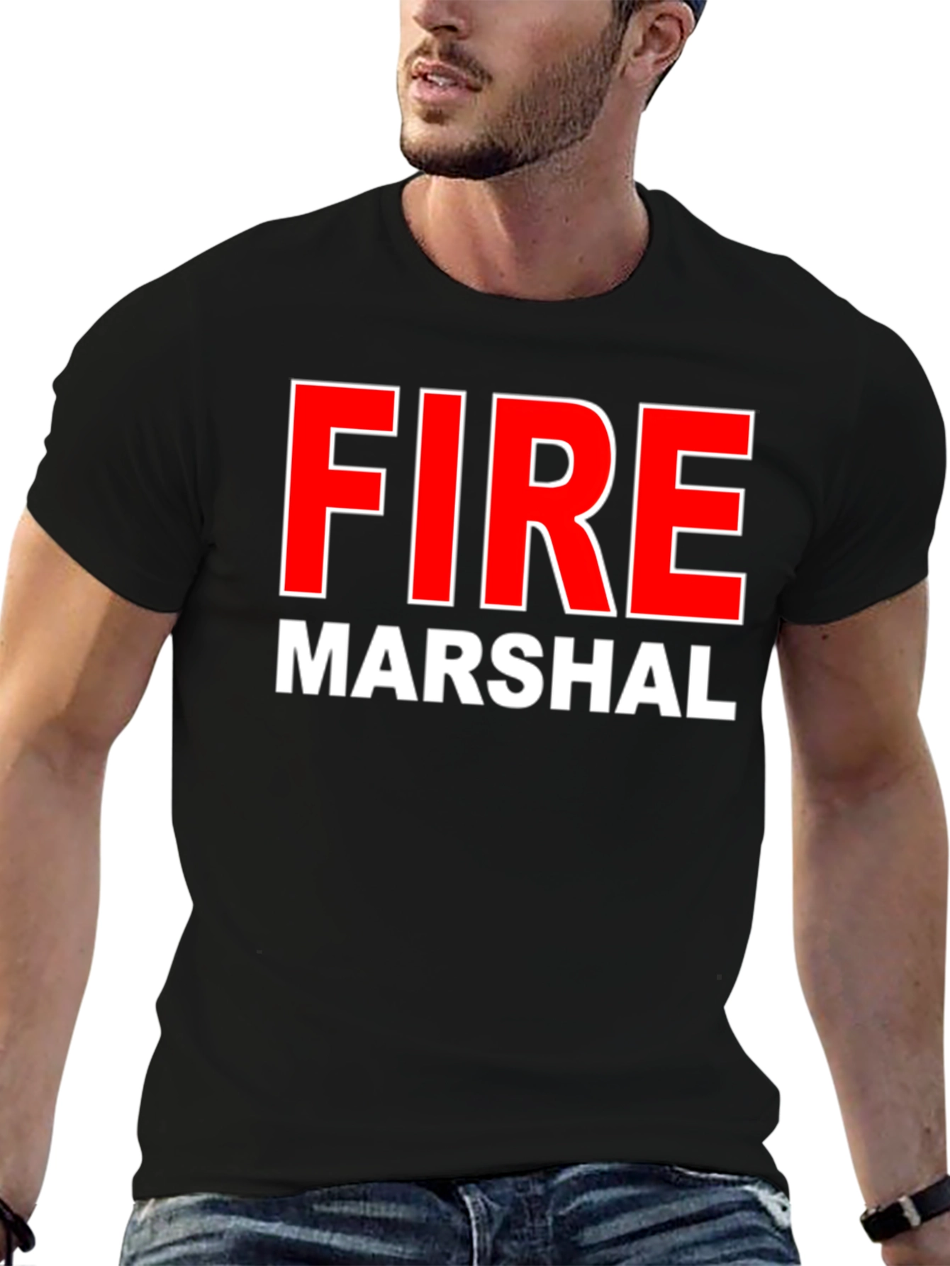 Fire Marshal T-Shirt - Black