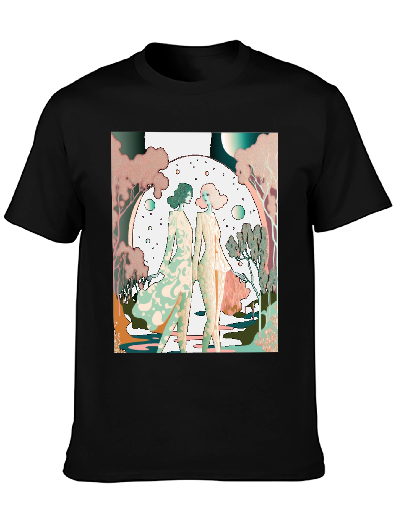 Art Nouveau Womens T-Shirt