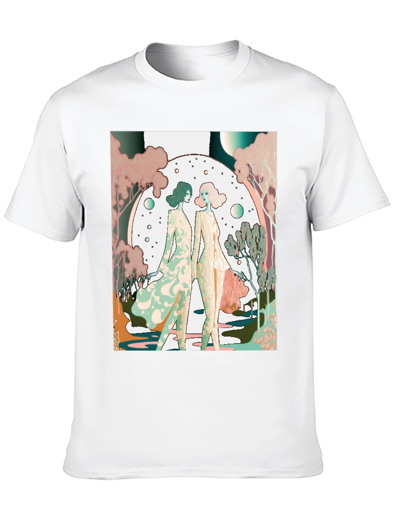Art Nouveau Womens T-Shirt