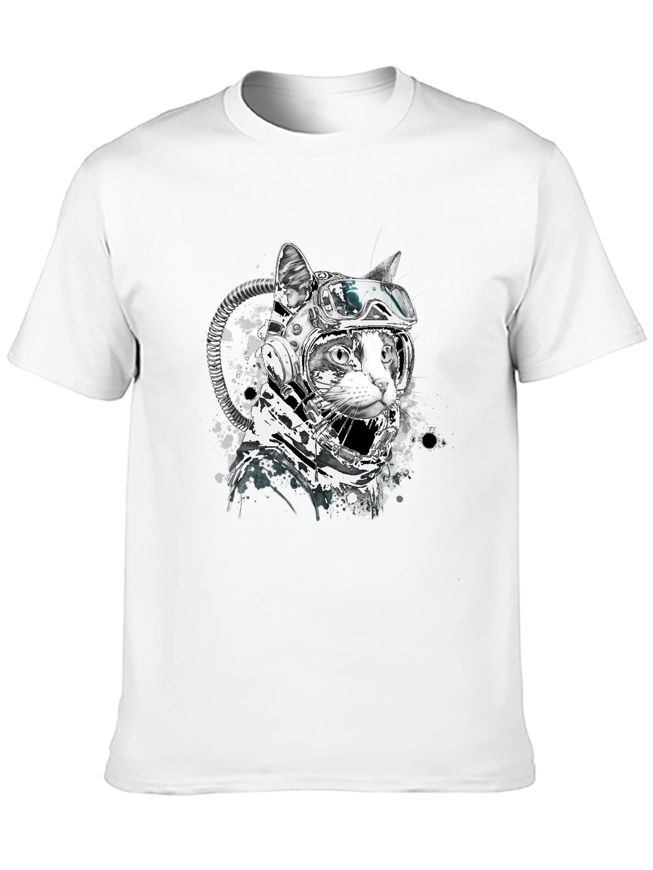 Space Cat T-Shirt - Unique Graphic Tee