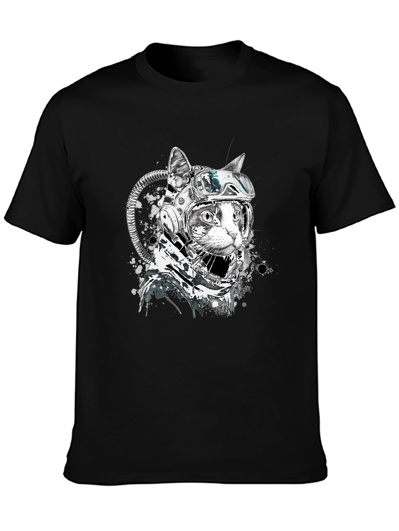 Space Cat T-Shirt - Unique Graphic Tee