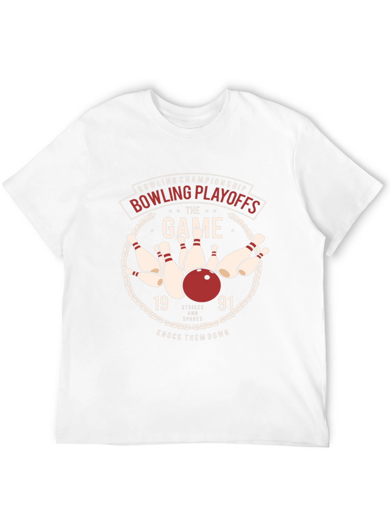Bowling Playoffs Graphic T-Shirt