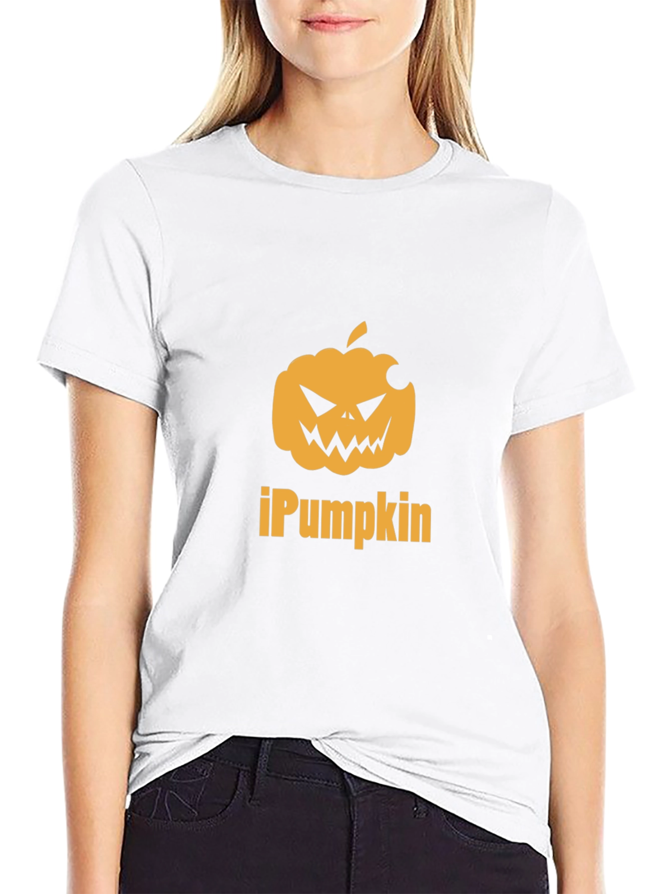 iPumpkin Graphic Tee - Halloween Fun!