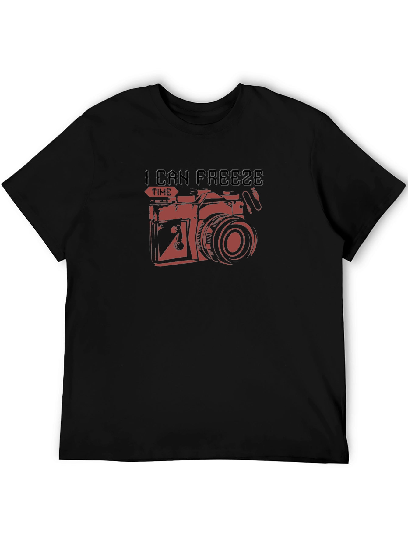 I Can Freeze Time Camera Graphic Tee