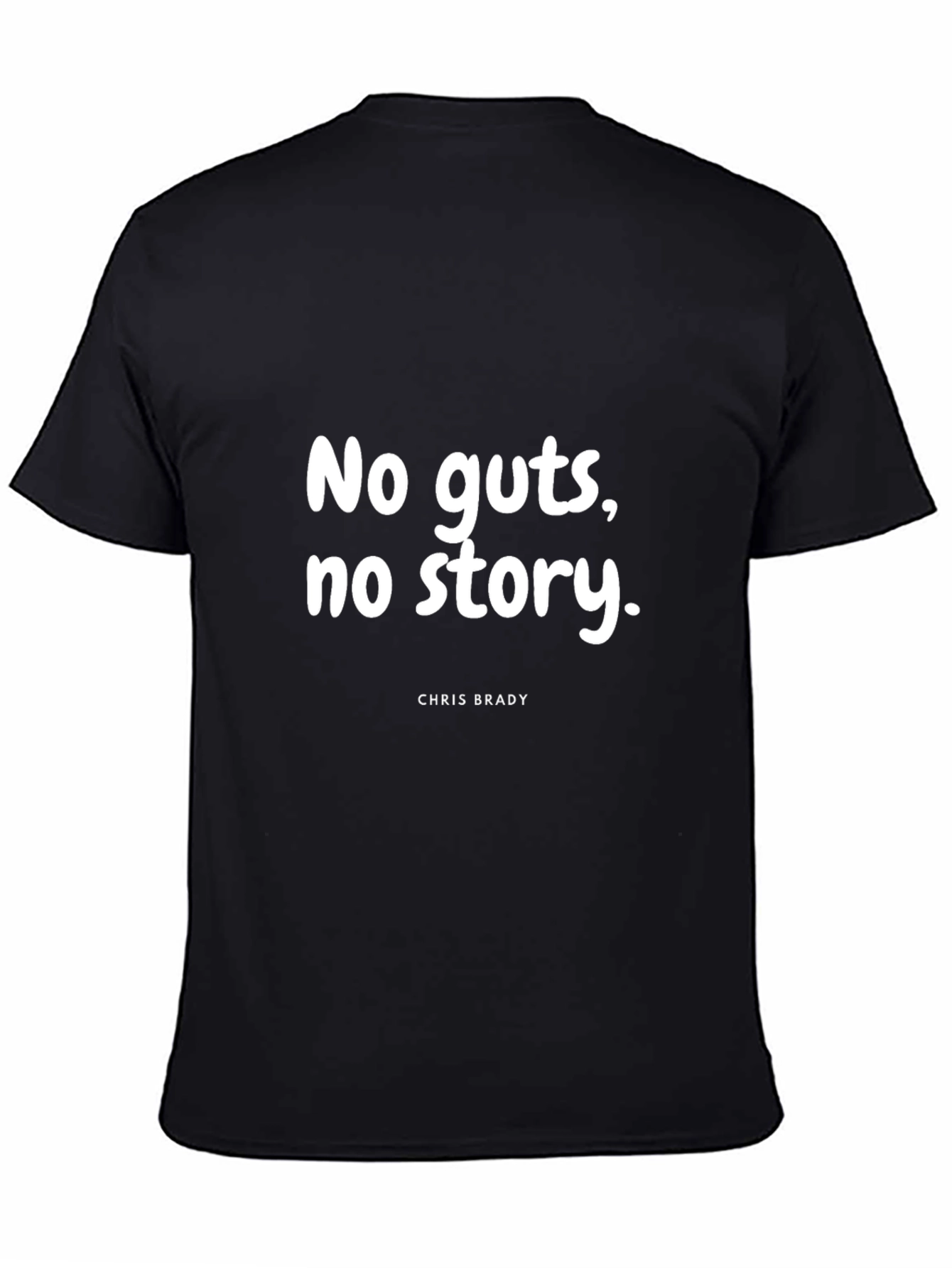 No Guts No Glory Black Tee