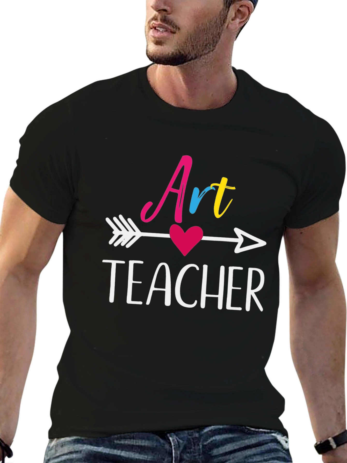 Art Teacher Arrow Heart T-Shirt