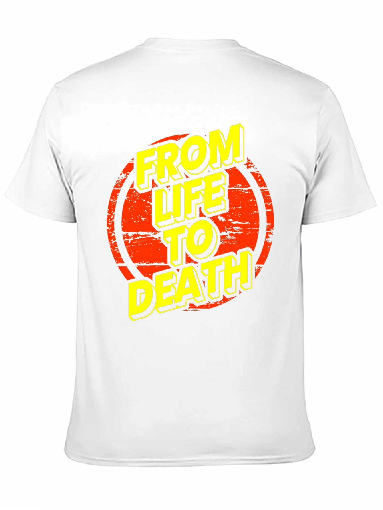 From Life To Death Graphic Tee - Black